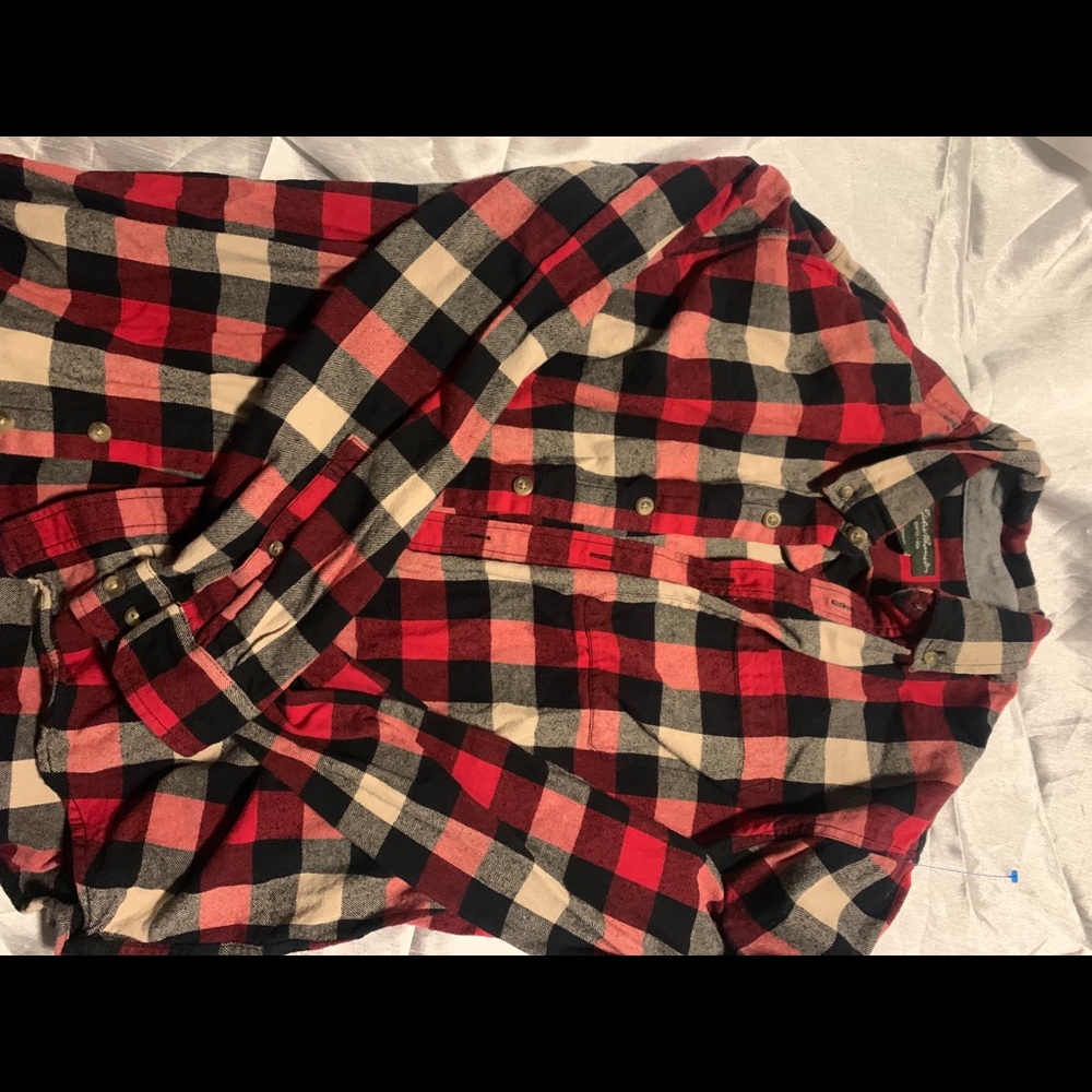Eddie Bauer Flannel Button Down